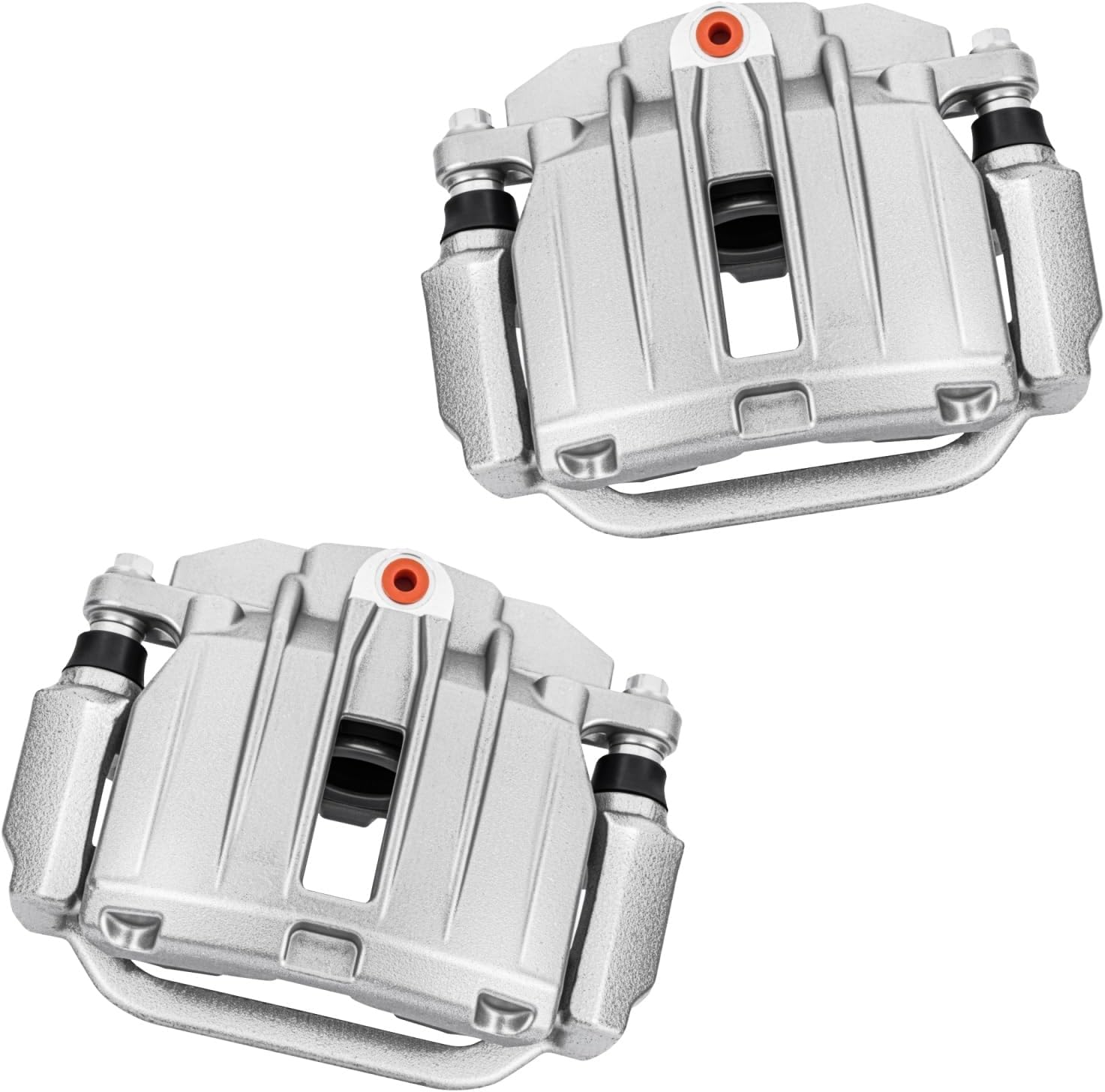 cciyu Rear Left & Right Disc Brake Calipers w/Bracket 18-B4726 18-B4727