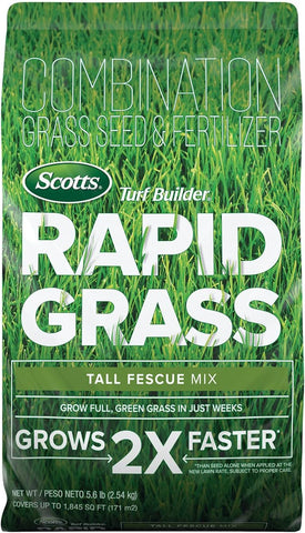 Scotts Turf Builder Rapid Grass Tall Fescue Mix, 5.6 lbs.