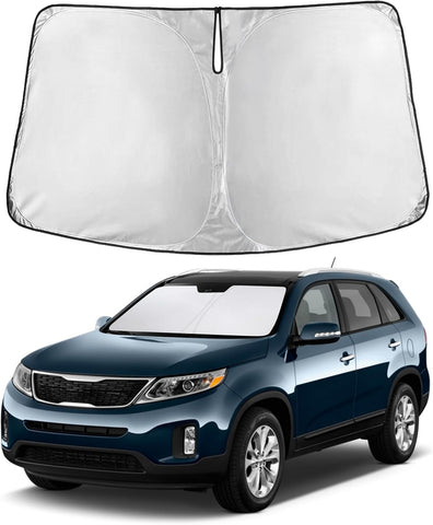 EcoNour Windshield Sunshade Compatible for Kia Sorento 2011-2013 2014 2015