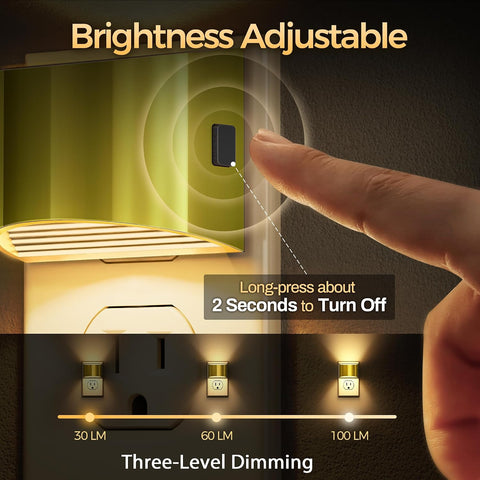 DORESshop Night Light, Night Lights Plug into Wall, Adjustable, 3000K