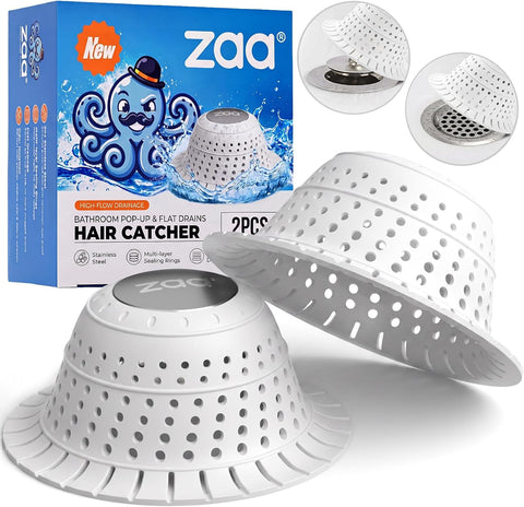 zaa Shower Drain Hair Catcher Bathtub Drain Strainer Sink Drain Protector
