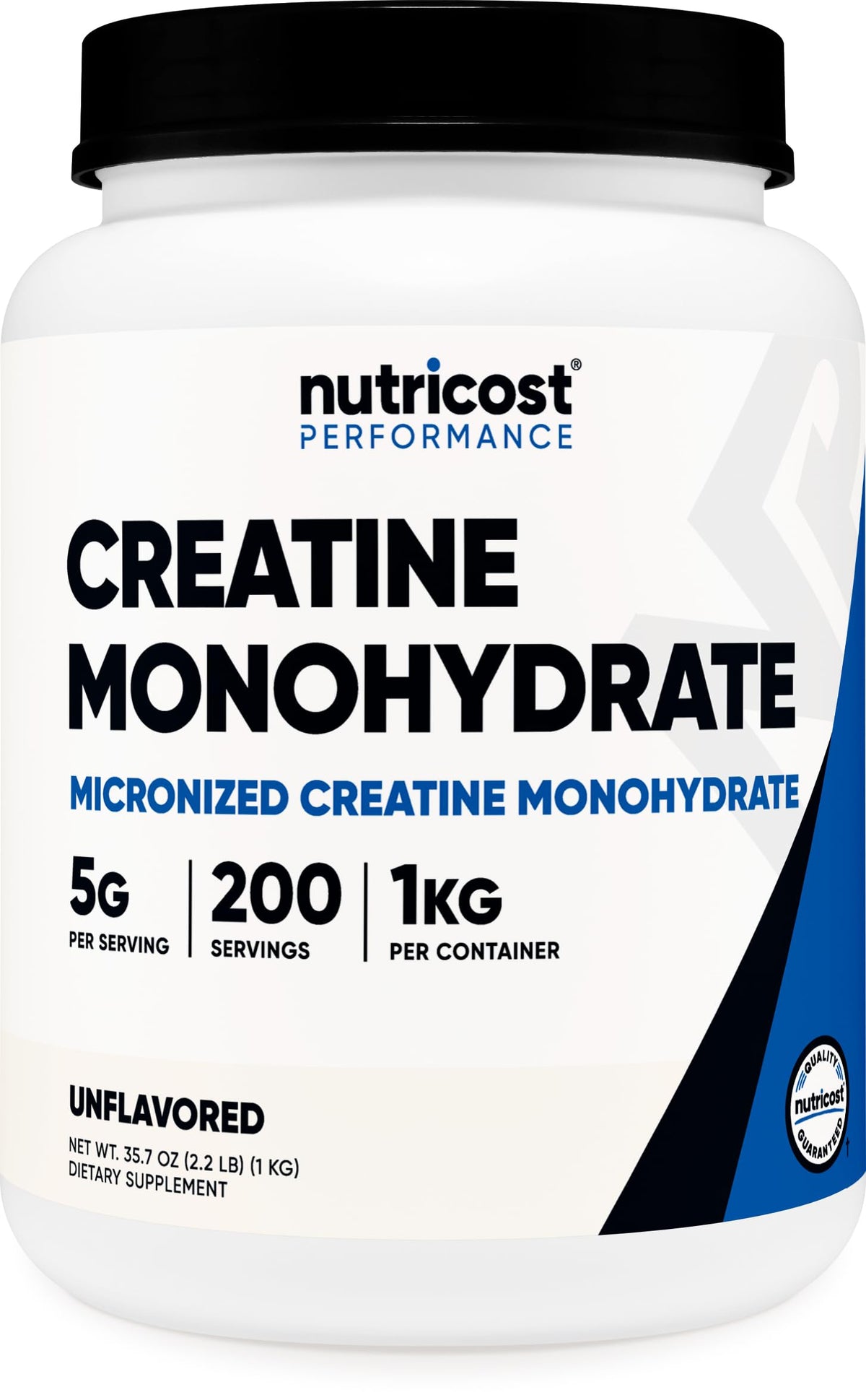 Nutricost Creatine Monohydrate Micronized Powder (1 KG) - Pure Creatine Monohydrate