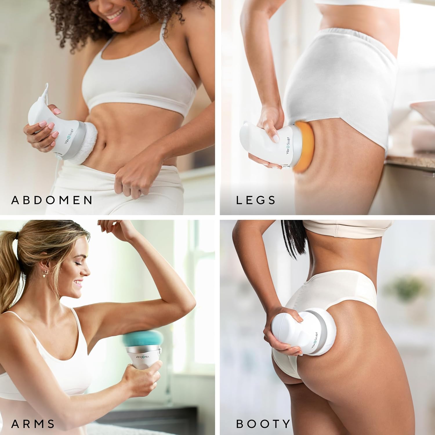 Vibro Sculpt 1.0 Body Sculpting Massager with 5 Pro Pads
