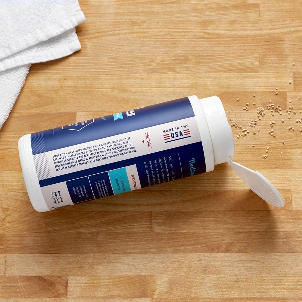 Rocco & Roxie Litter Box Odor Eliminator, 12 oz