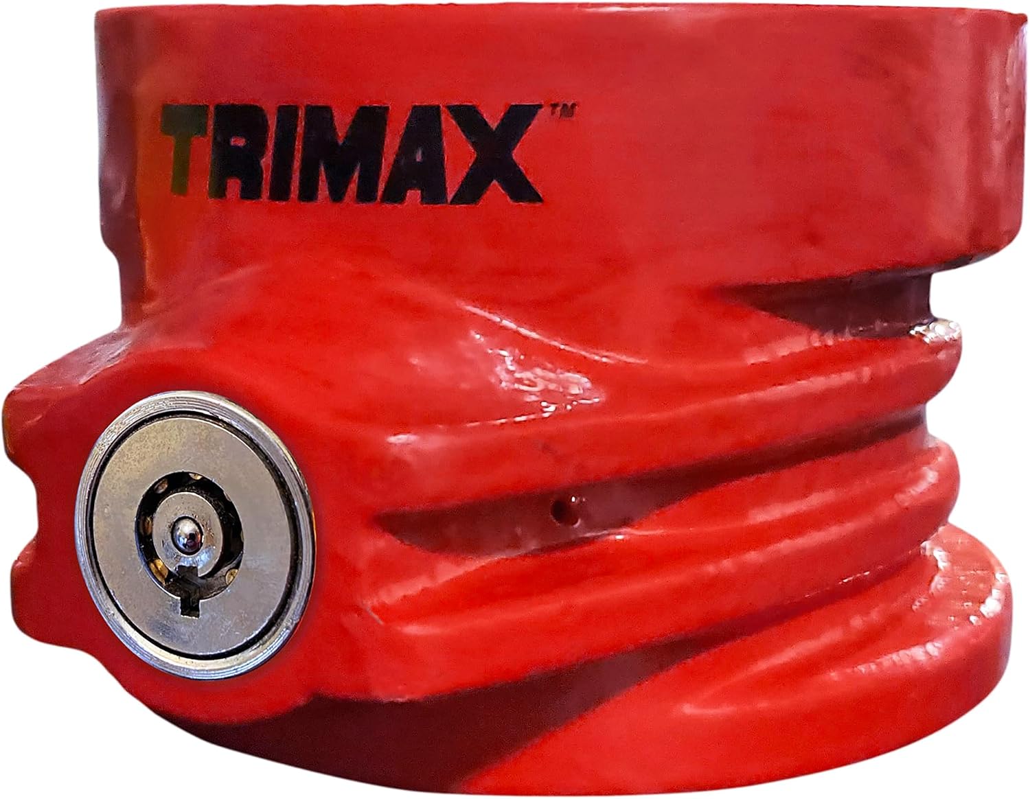 TRIMAX TFW80HD 5th Wheel King Pin Lock, Red
