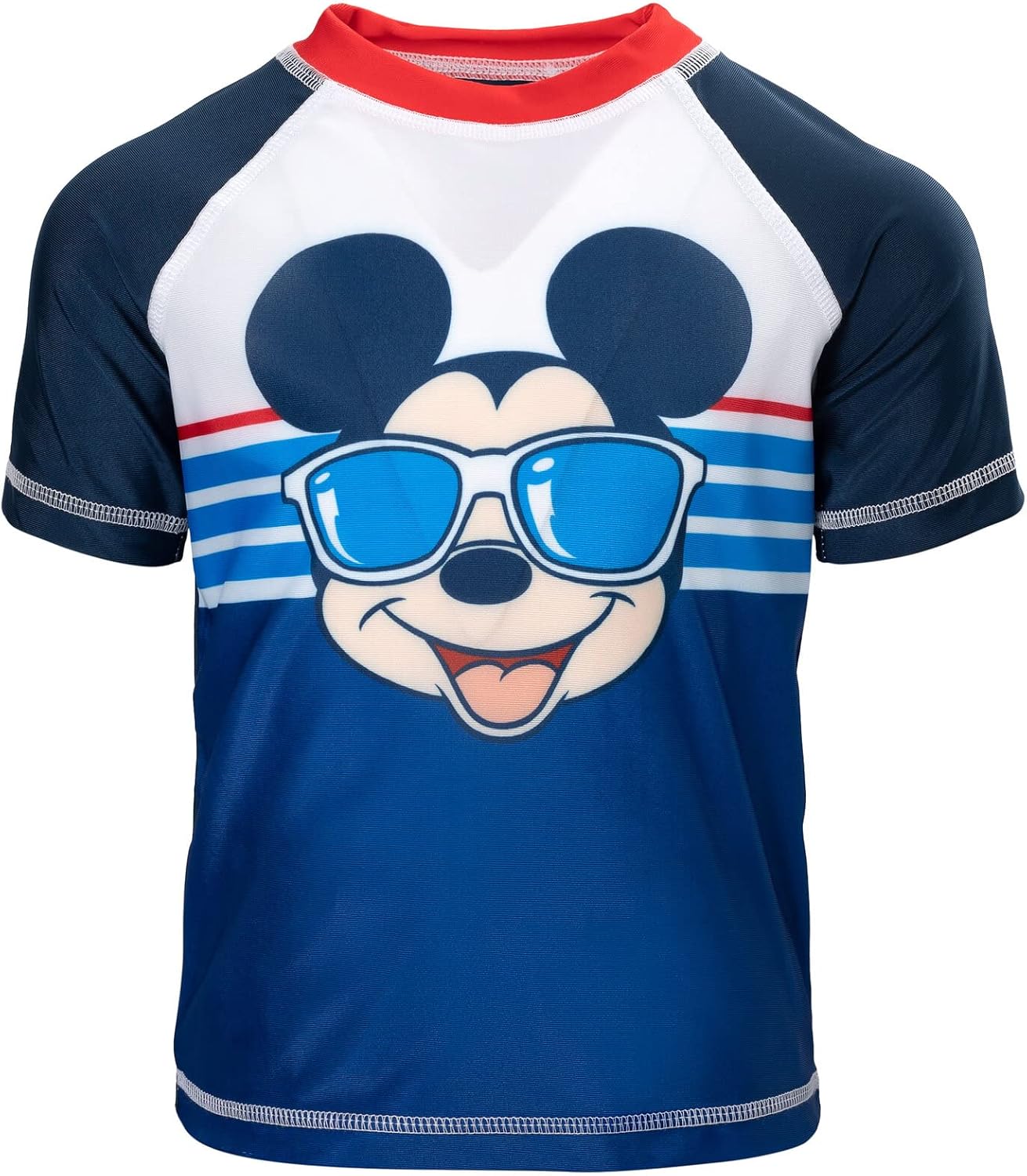 Disney Boys' 2-Piece Rash Guard and Swim Trunks Set for Baby & Kids