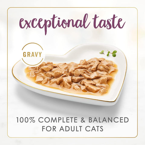 Fancy Feast Purina Gravy Lovers Chicken Wet Cat Food, 3 oz Cans, 24-Pack