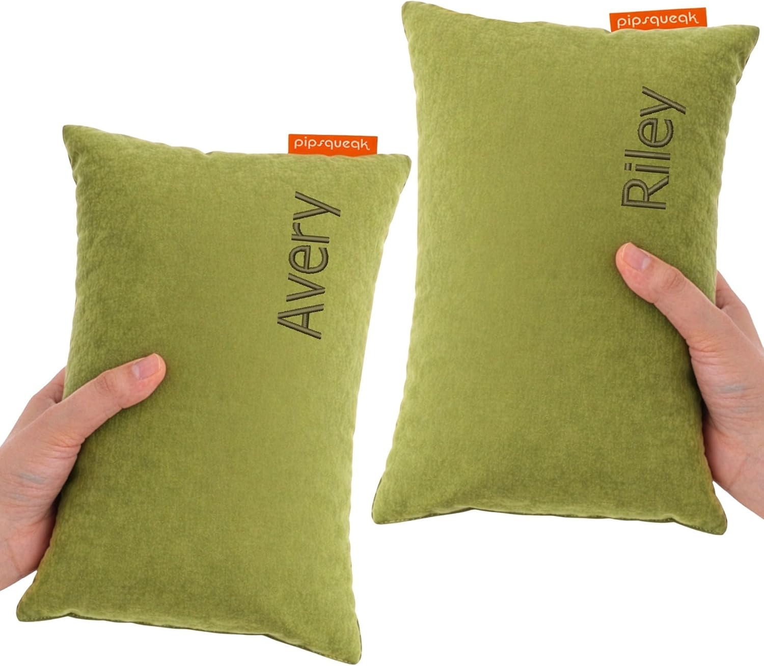 Pipsqueak Travel Pillow - Small, Mini, Tiny - 11 x 7 in, Microfiber