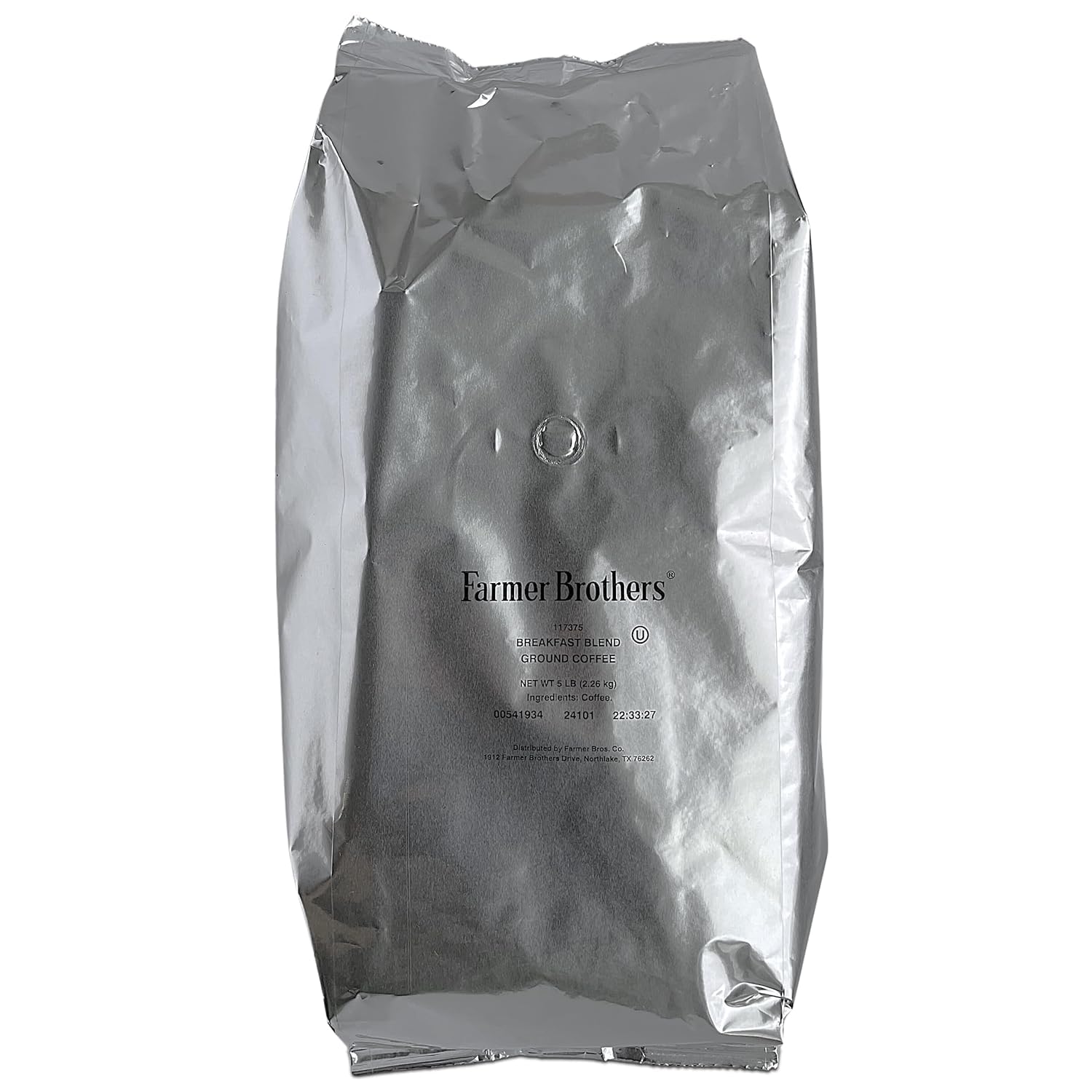 Farmer Brothers Ground Coffee - Medium Roast, 5 Lb. Bag (Pack of 1)