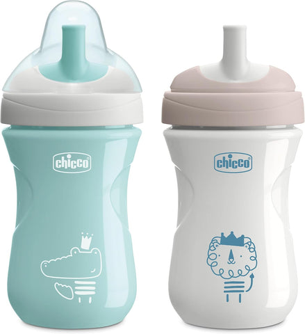 Chicco Sport Spout Training Sippy Cup for Toddlers 9m+, 9oz 2-Pack