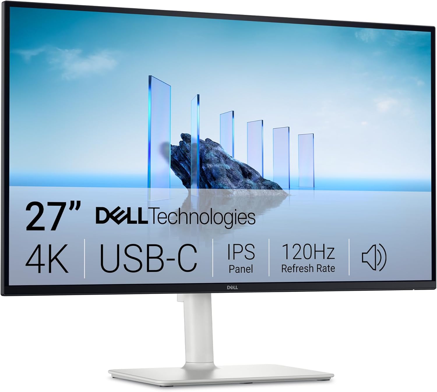 Dell 27 Monitor S2725QC, 4K UHD IPS, 120Hz, 99% sRGB, 4ms, FreeSync Premium