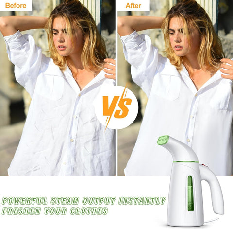 OGhom Steamer for clothes (Pale Green)