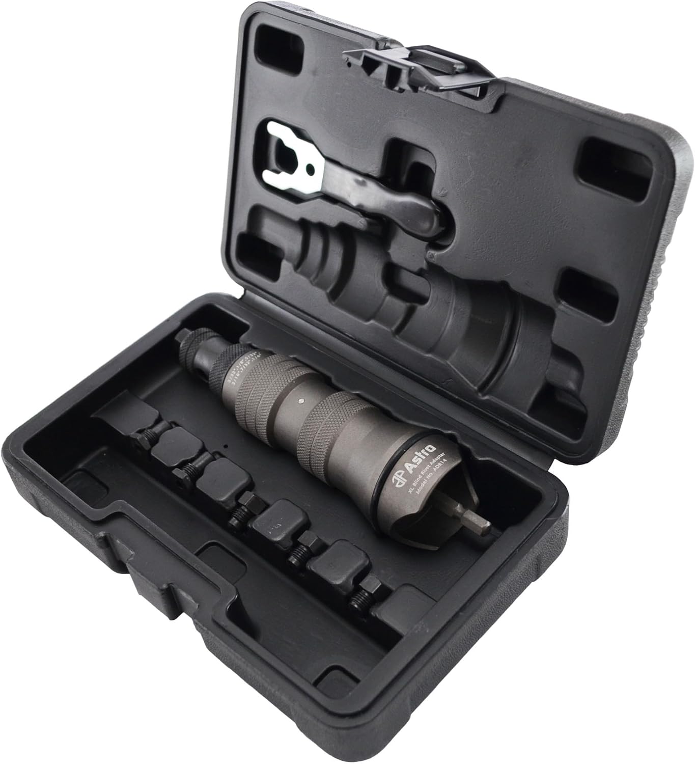 Astro Pneumatic Tool ADR14 XL Blind Rivet Adapter Kit - 1/4" Capacity