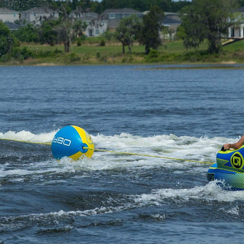 O'Brien Shock Ball Towable Tube Rope Float, Blue