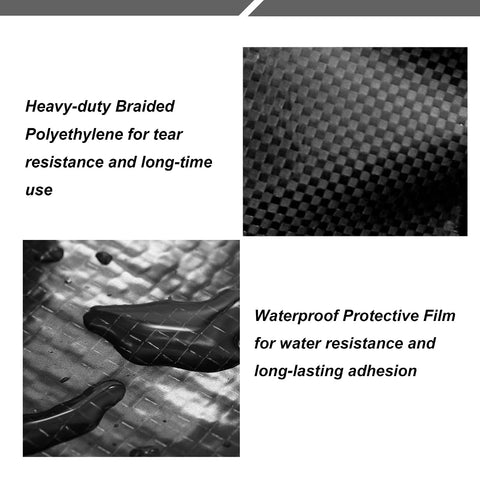 PlusRoc RV Underbelly Material Flex Belly Tape Tear Repair Patch(6'' x 20')