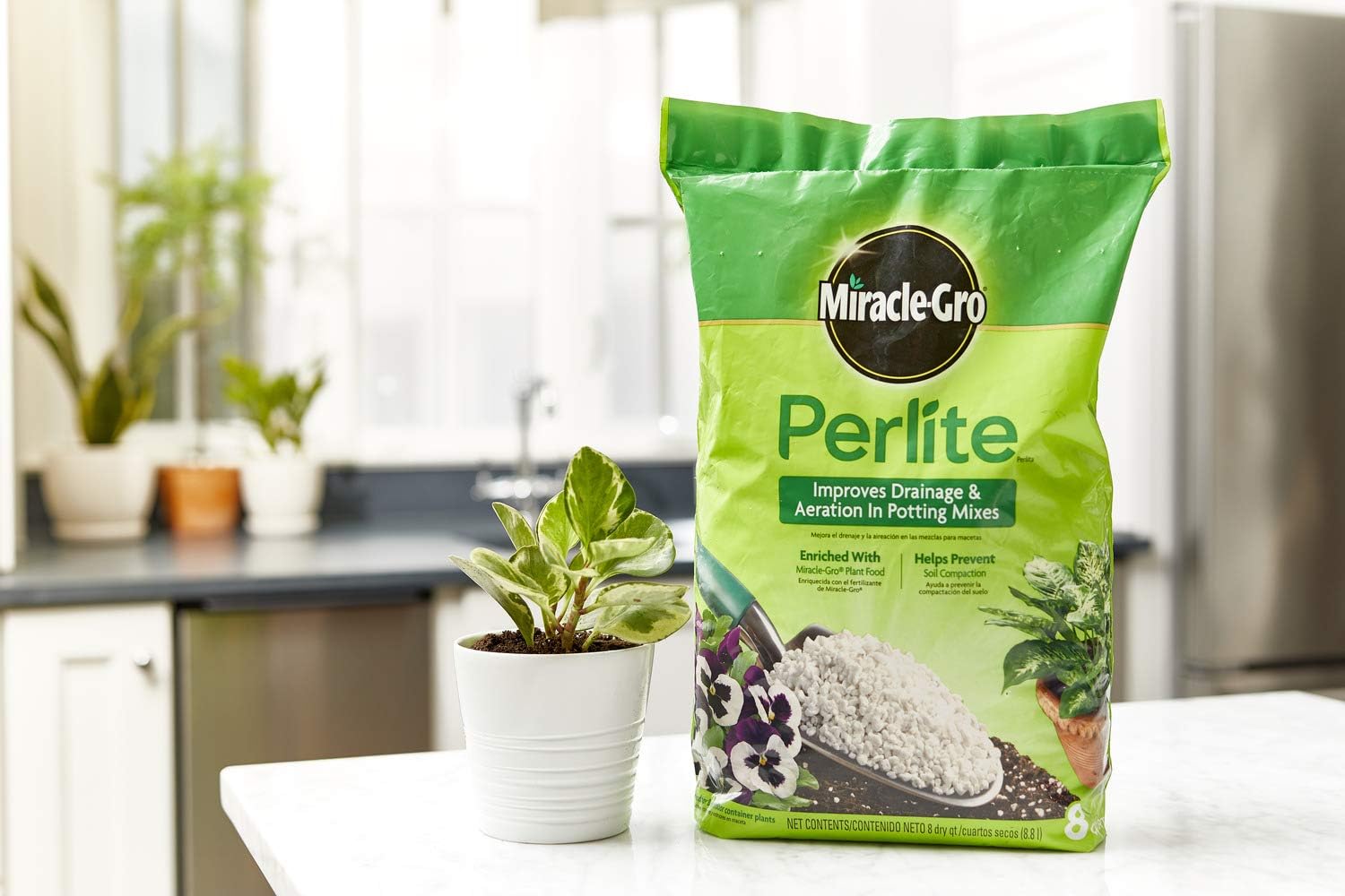 Miracle-Gro Perlite, 8 qt. (2-Pack)