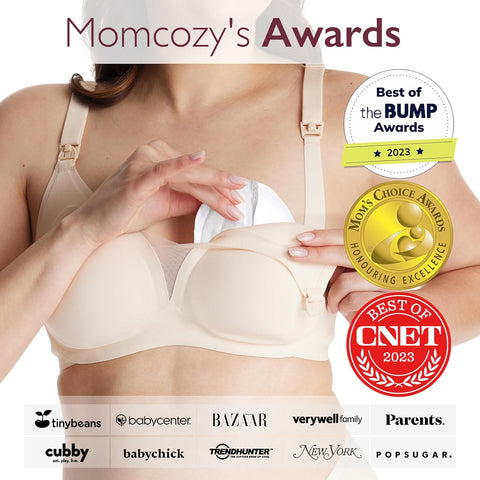 Momcozy Ultra-Thin Disposable Nursing Pads, Ultra-Absorbent No-Leak, 120PCS