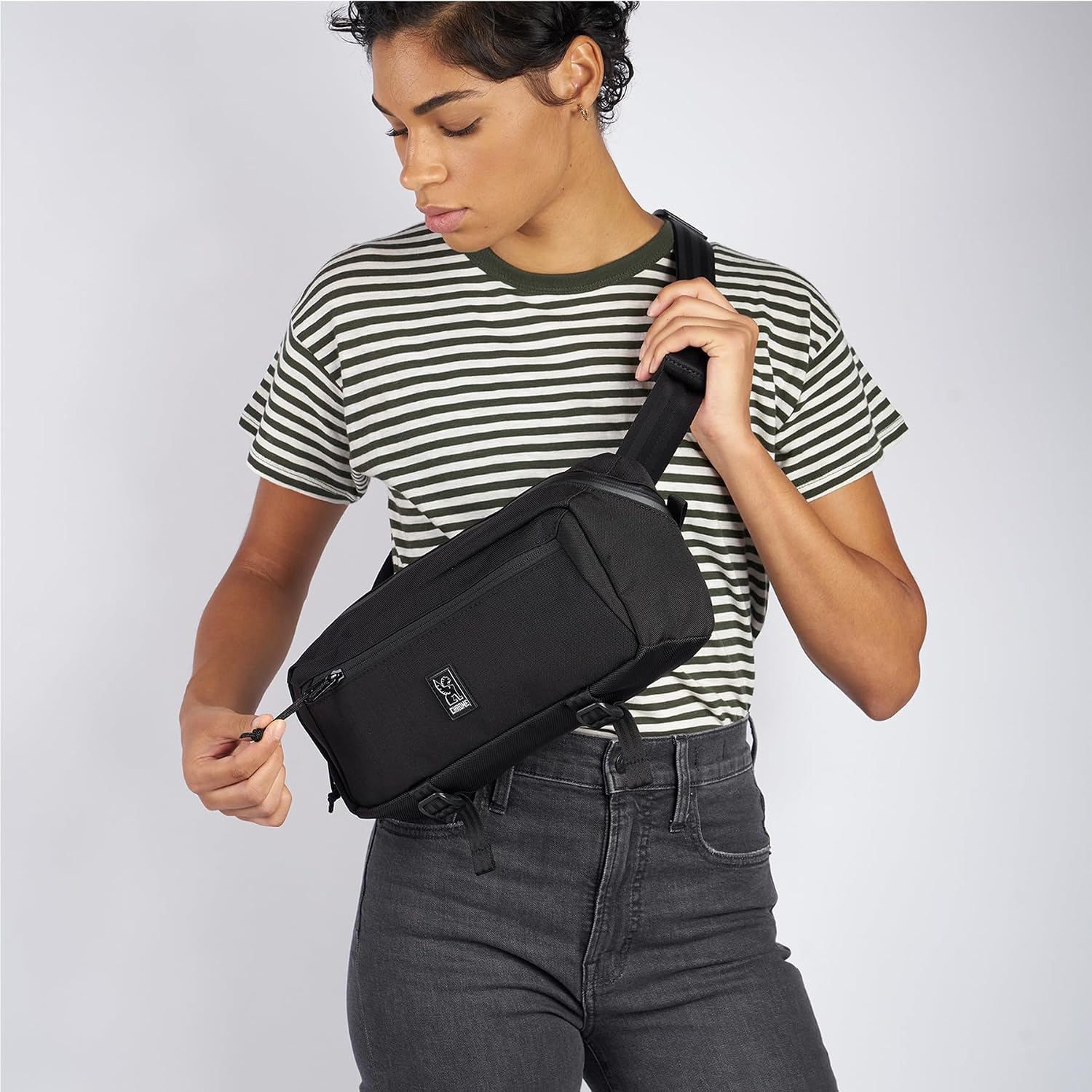 Chrome Industries Mini Kadet Sling Bag – Water Resistant Messenger Crossbody Bag