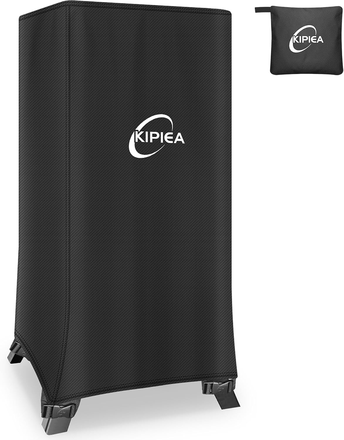 Kipiea 600D Vertical Smoker Cover for Pit Boss 2/3 Series, Waterproof Electric Grill Cover for Pit Boss 73350, PBV3A1, PBV3D1, PBV3G1