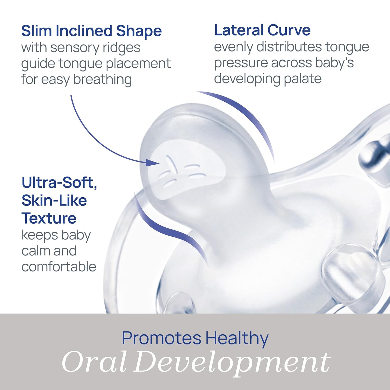 Chicco PhysioForma Silicone Orthodontic Pacifier One-Piece, 16-24m, 2-Pack
