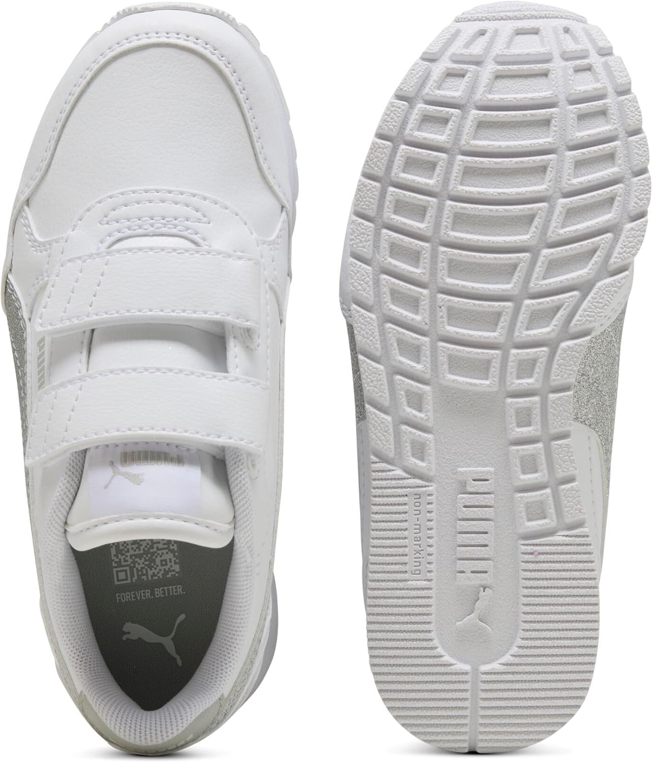 Puma Unisex-Child St Runner Hook and Loop