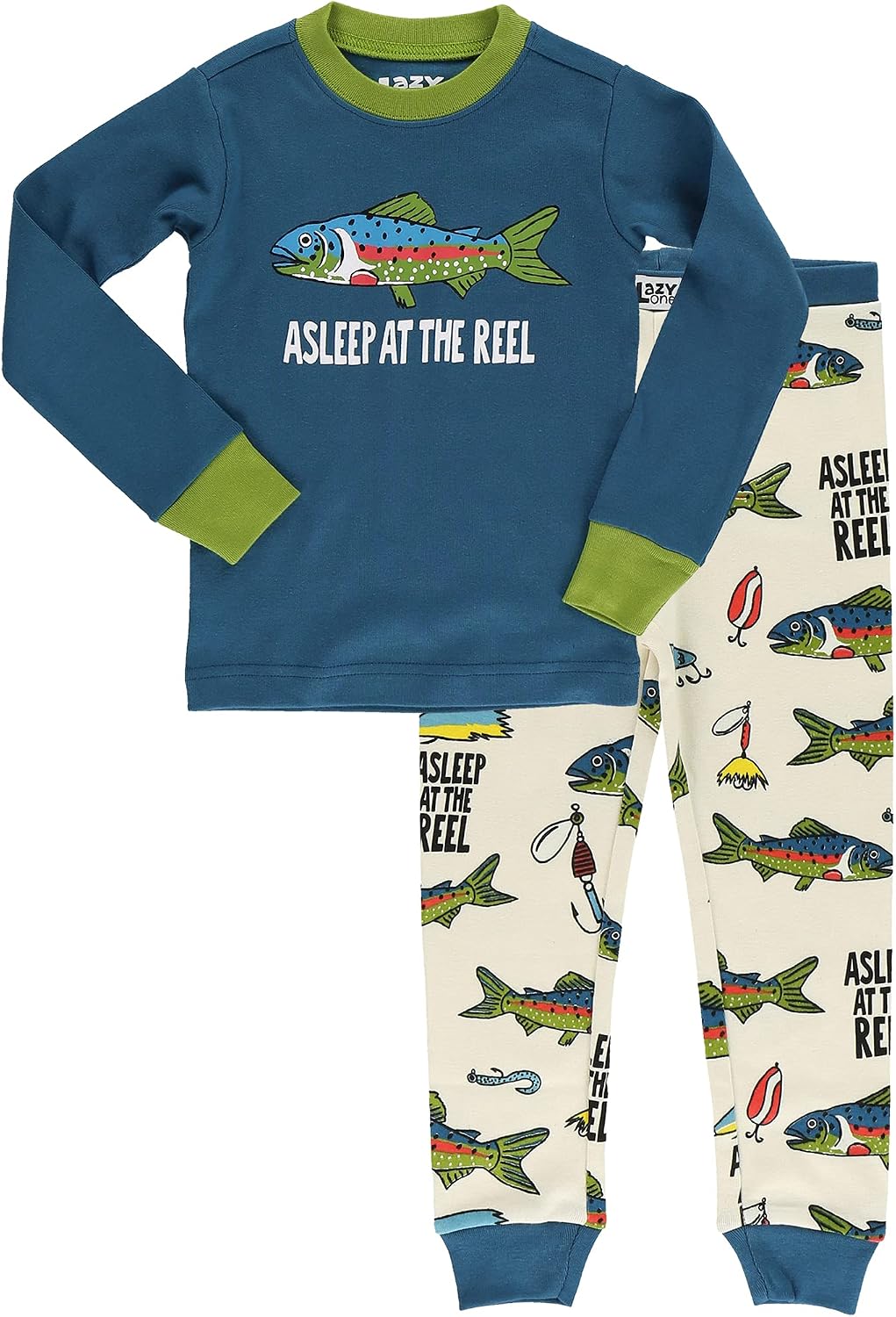 Lazy One Warm Long-Sleeve PJ Sets for Girls and Boys