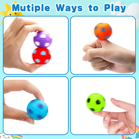 Thremhoo 32PCS Fidget Spinner Soccer Balls Party Favors for Kids 4-8 8-12