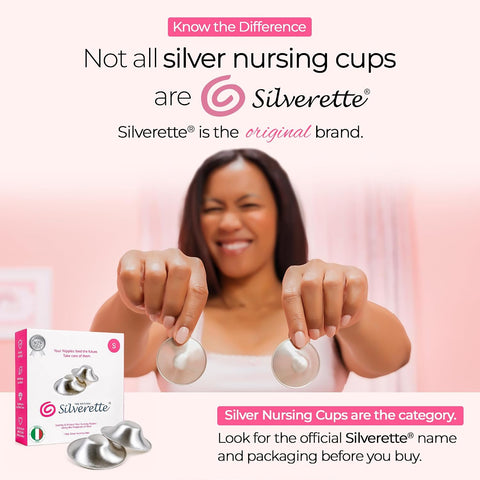 Silverette Nursing Cups, Postpartum Essentials, The Real Silverette, Small