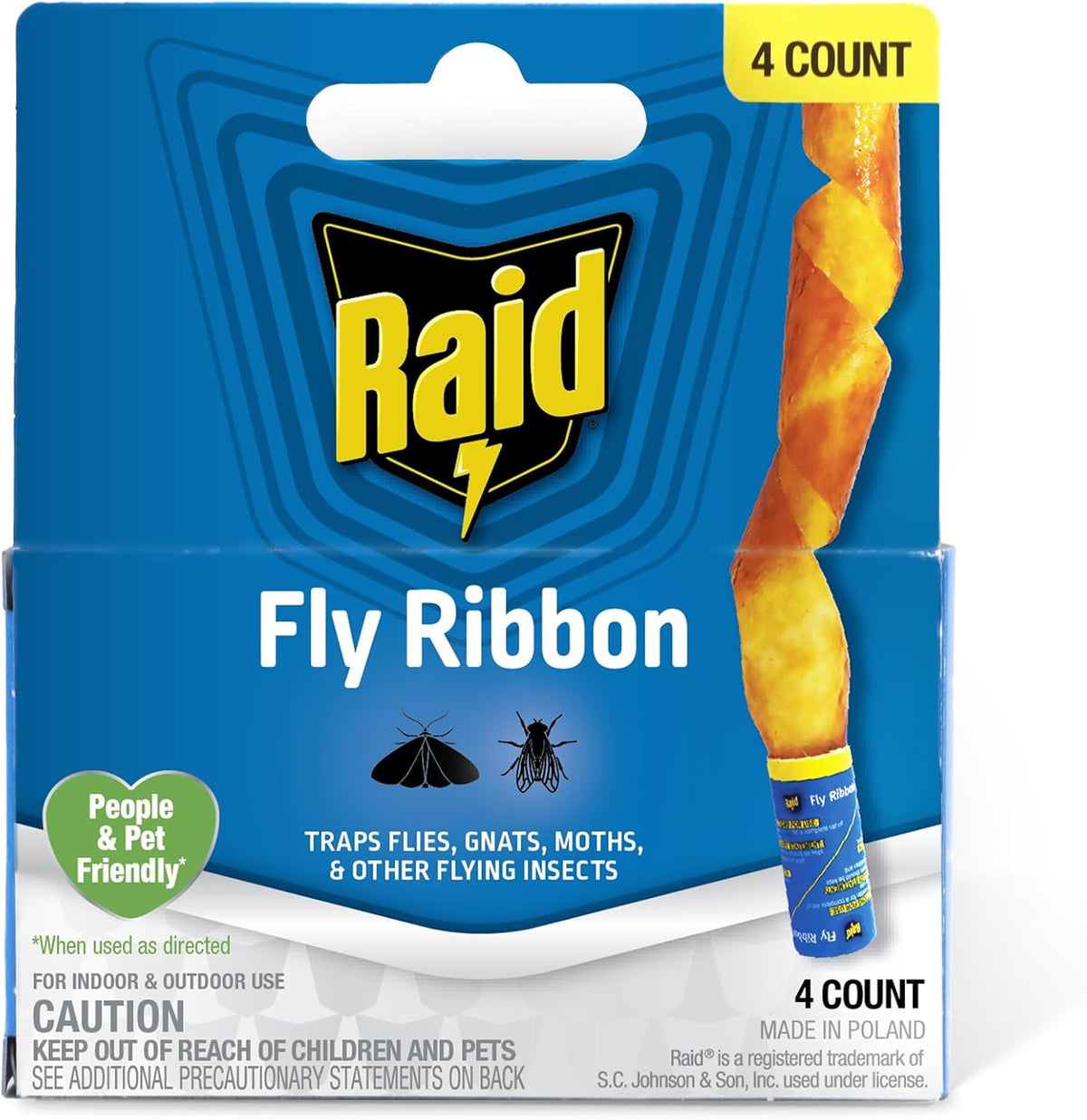 Raid FR3-RAID 4 Count Fly Catcher Ribbon (1-Pack)