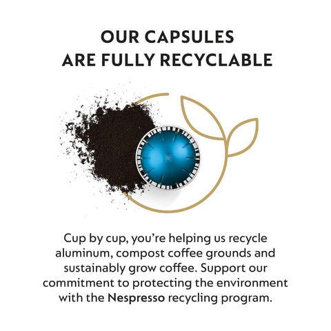Nespresso Capsules Vertuo, Variety Pack, Medium and Dark Roast Coffee, 30 Count Coffee Pods, Brews 7.8 oz.