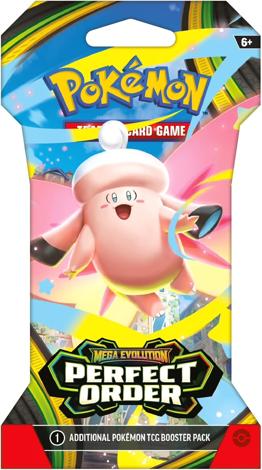 Pokemon TCG: Mega Evolutions - Perfect Order Sleeved Booster Pack - 10 Cards