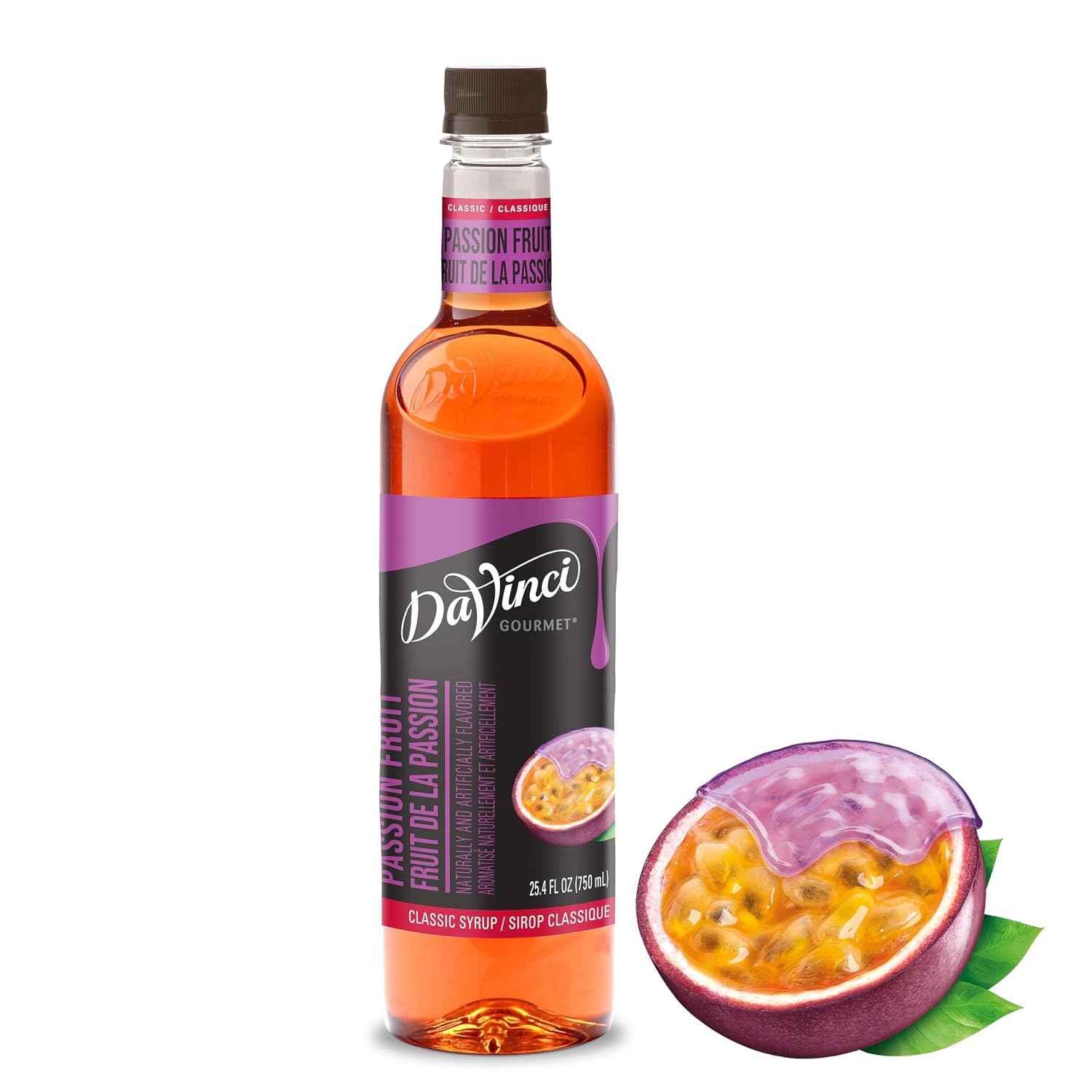 DaVinci Gourmet Maple Syrup, 25.4 Fluid Ounces (Pack of 4)