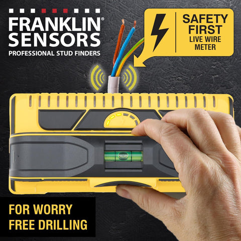 Franklin Sensors ProSensor M210 13-Sensor Stud Finder, Live Wire Detection
