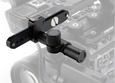 Tilta EVF Bracket Compatible with Sony FX6 | Mount via NATO Rail and Native Monitor Mount | Adjustable Design | Lightweight & Durable