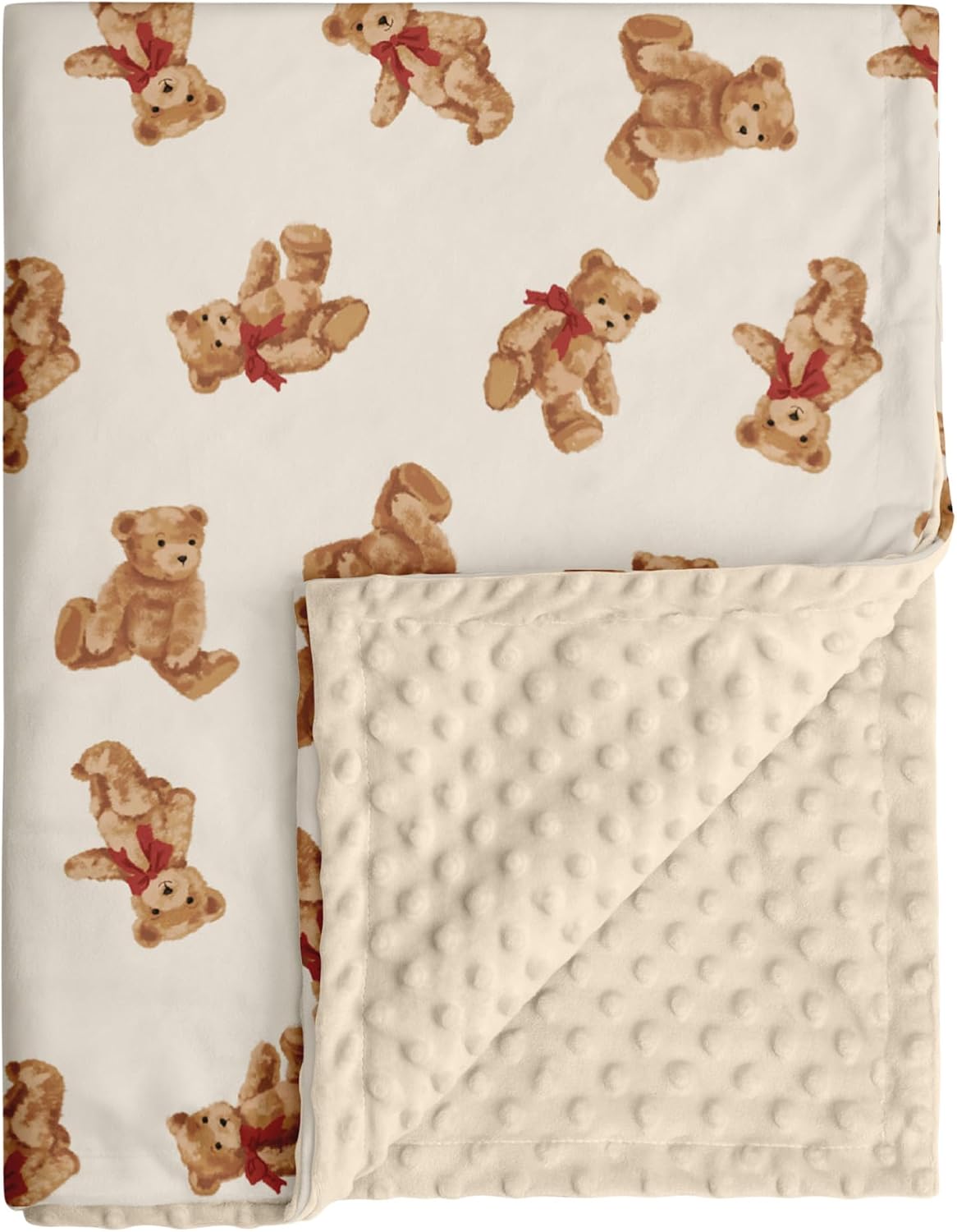 Fleece Baby Blankets for Girls & Boys, Infant Toddler Blanket