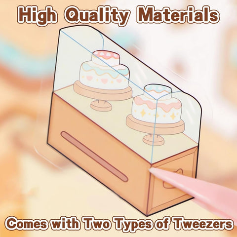 20 Sets DIY 3D Sticker Scene Book for Kids Adults Cozy Room Sticker Therapy