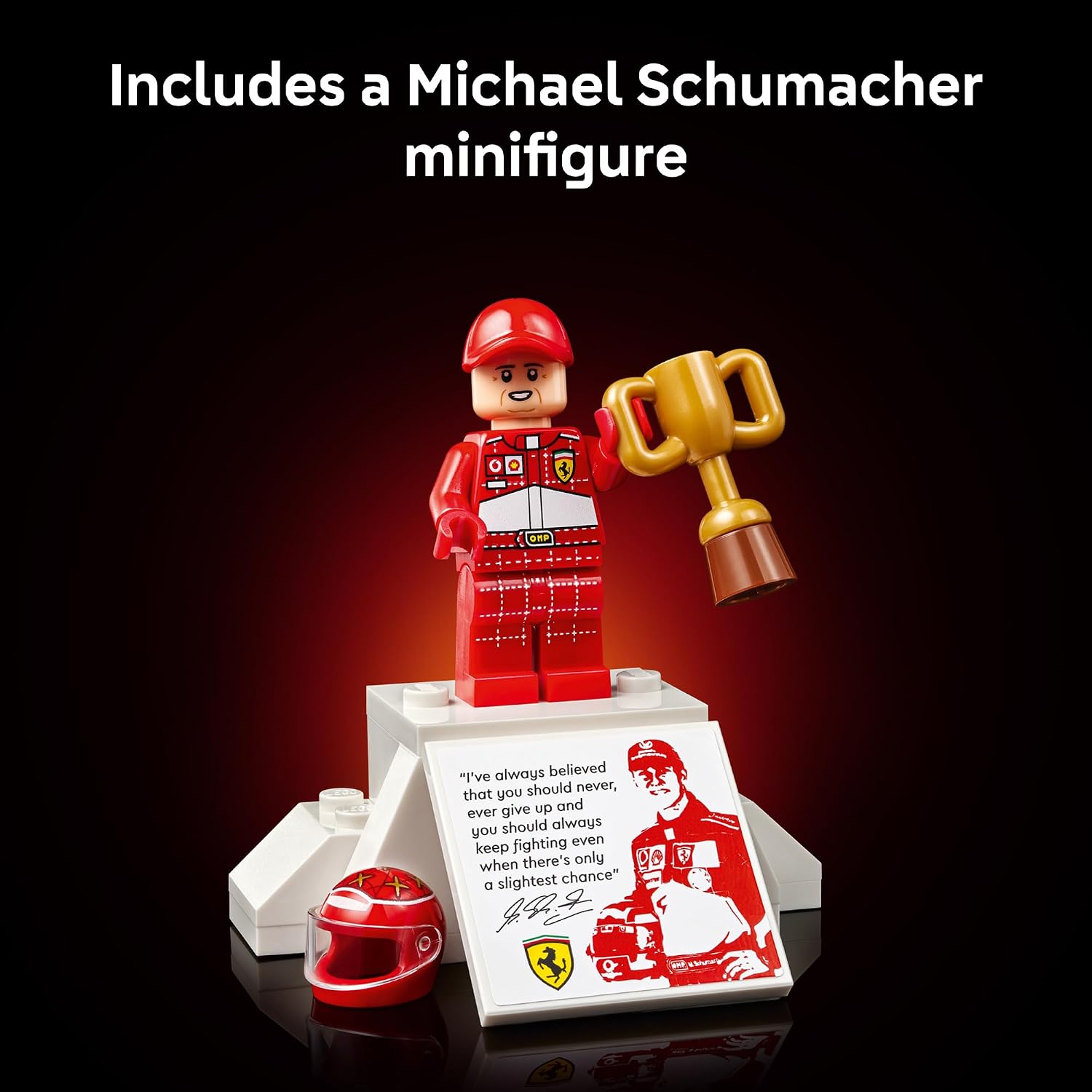 LEGO Icons Ferrari F2004 & Michael Schumacher 11375