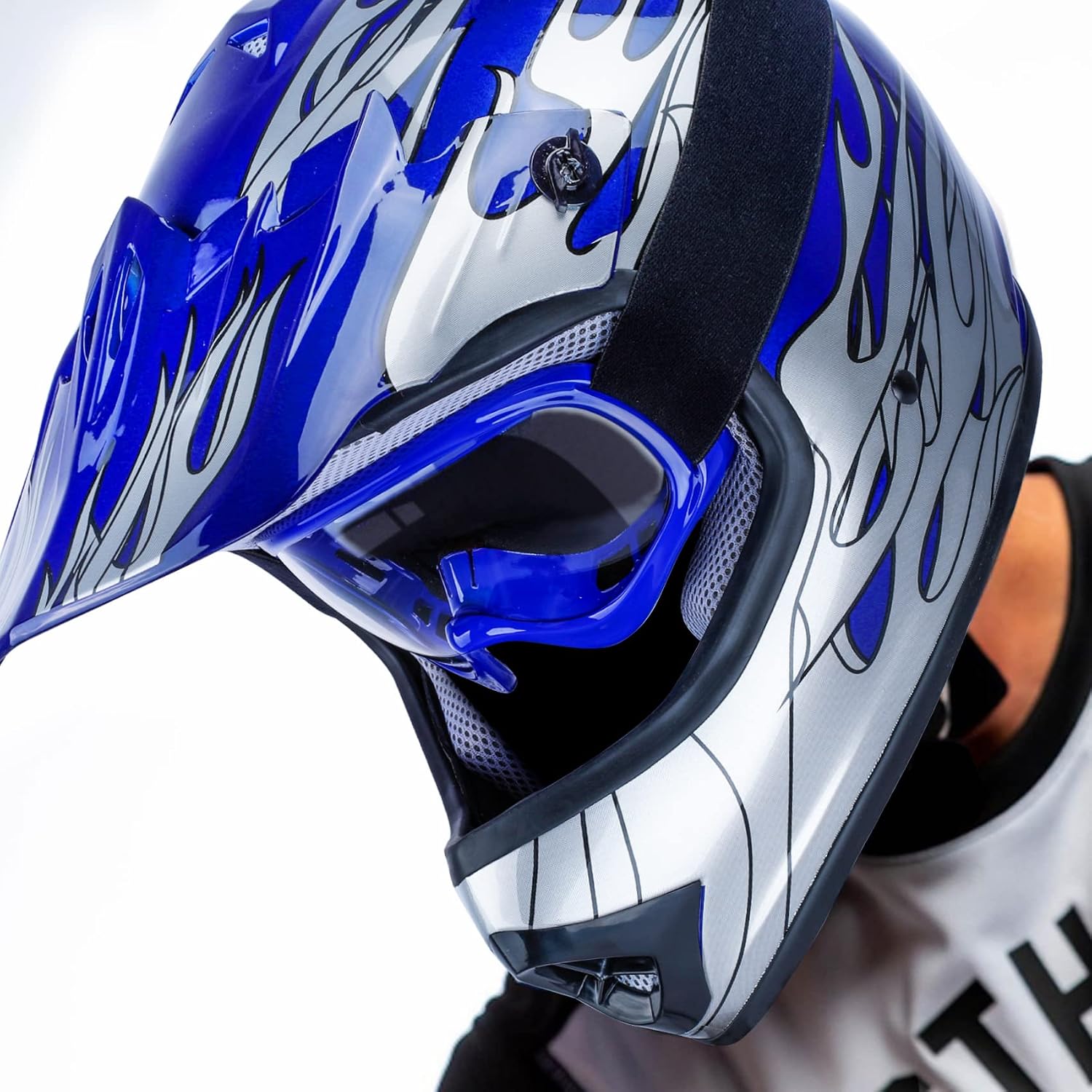 XFMT Youth Dirt Bike Helmet DOT Approved Kids Full Face Motocross Helmets