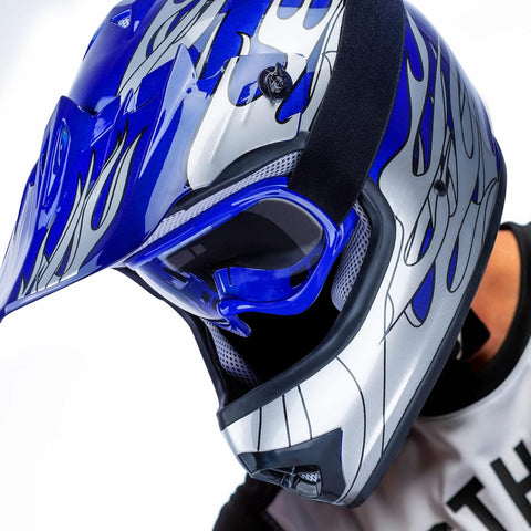 XFMT Youth Dirt Bike Helmet DOT Approved Kids Full Face Motocross Helmets