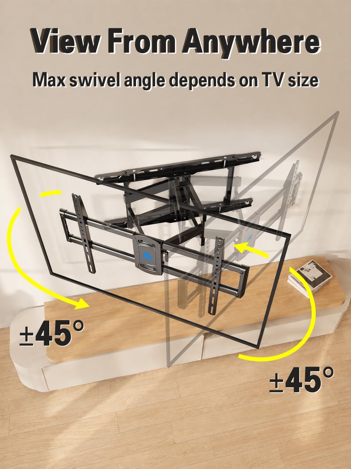 Mounting Dream TV Wall Mount for Most 42-84 Inch TVs