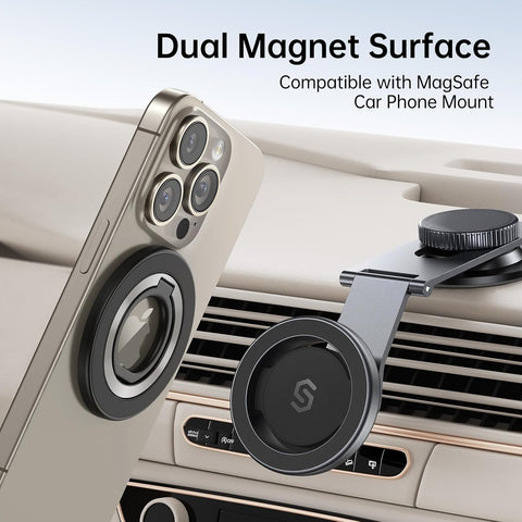 SYNCWIRE for MagSafe Phone Grip, Magnetic Phone Ring Holder - Titanium Blue