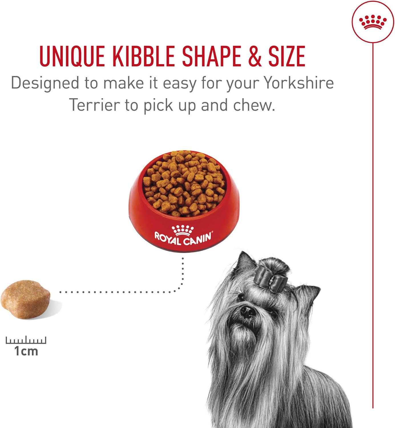 ROYAL CANIN Yorkshire Terrier Adult Dry Dog Food, 2.5 lb Bag