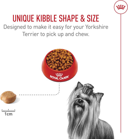 ROYAL CANIN Yorkshire Terrier Adult Dry Dog Food, 2.5 lb Bag