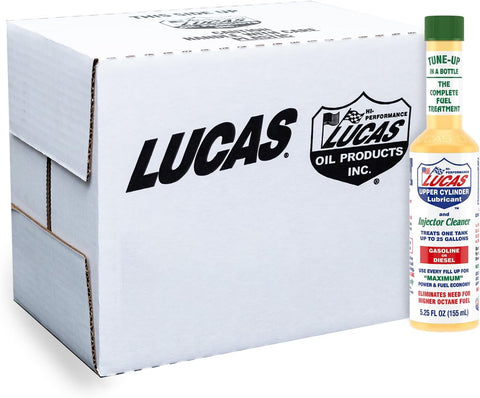 Lucas Oil 10020 Fuel Treatment - 5.25 Ounce (Pack of 24)
