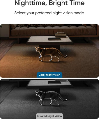 eufy Security 4K Indoor Camera E30, No Subscription, Work as Pet Camera