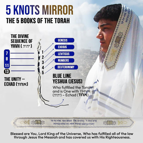 Holy Land Market New Covenant Prayer Shawl with Bag, Card & Tallit Brochure, Soft Fabric, 72x22 Inches for Women and Men