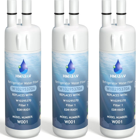 W10295370A Replacement for Whirlpool EDR1RXD1, Everydrop 1, WHR1RXD1, 3PACK