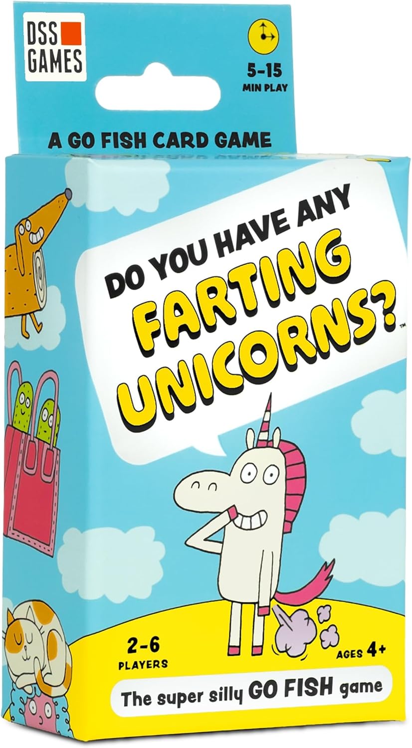 Do You Have Any Farting Unicorns? A Silly Go Fish Card Game | Ages 4+