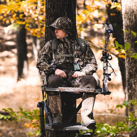 Dual Position Seat + Armpads - Mossy Oak® Original Bottomland®