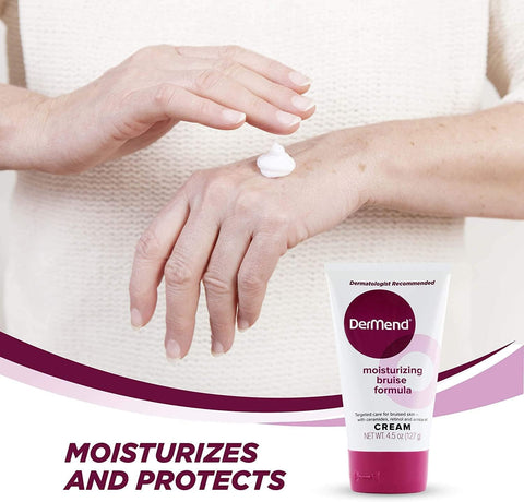 Dermend Moisturizing Bruise Formula Cream, 4.50 oz., Pack of 3